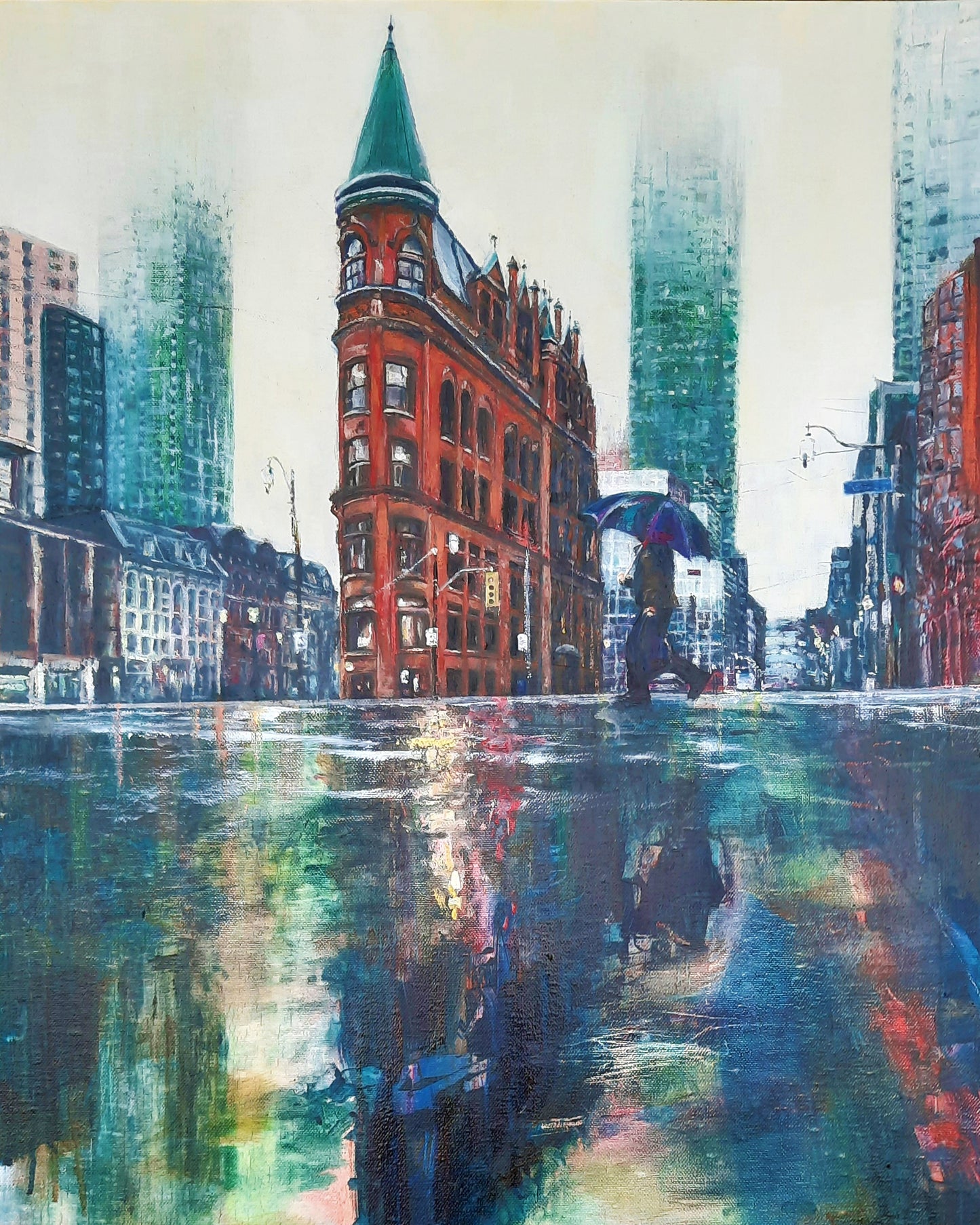 A rainy Toronto